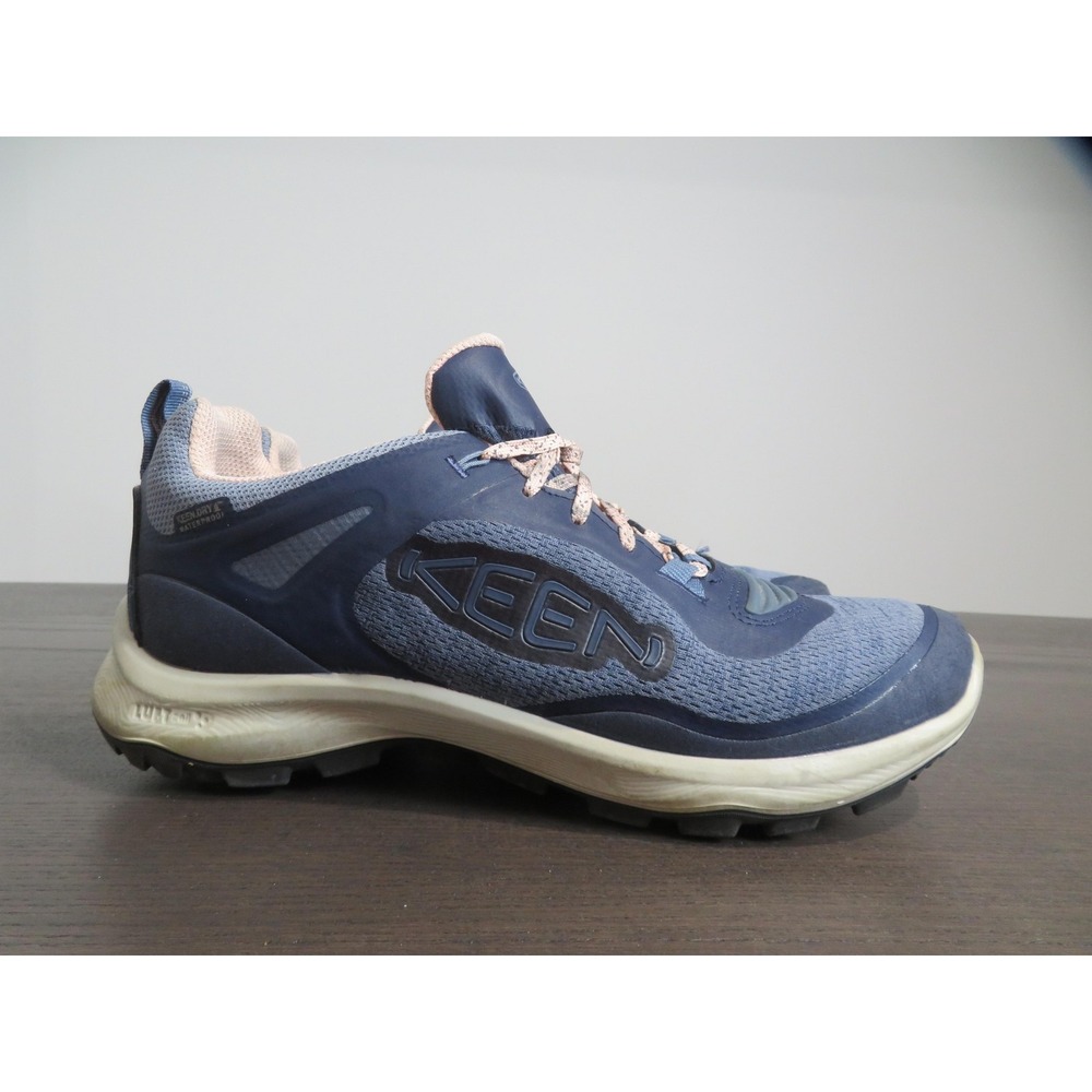 Keen Terradora Flex Shoes Women 9 Blue Trail Waterproof Hiking Sneakers Athletic